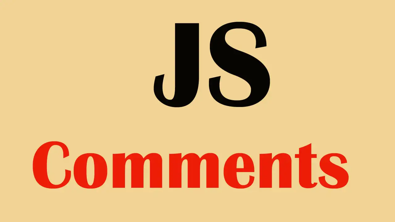 JS Comments