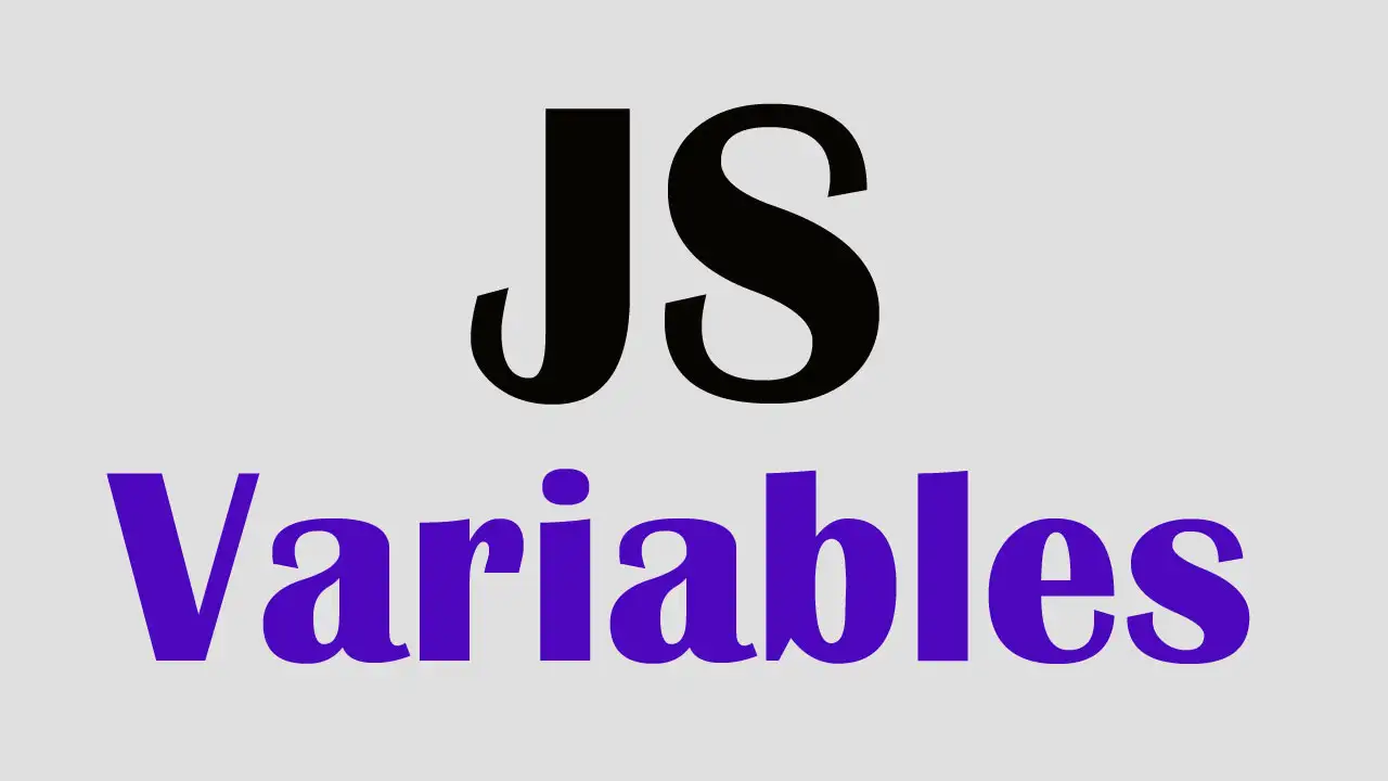 JS Variables